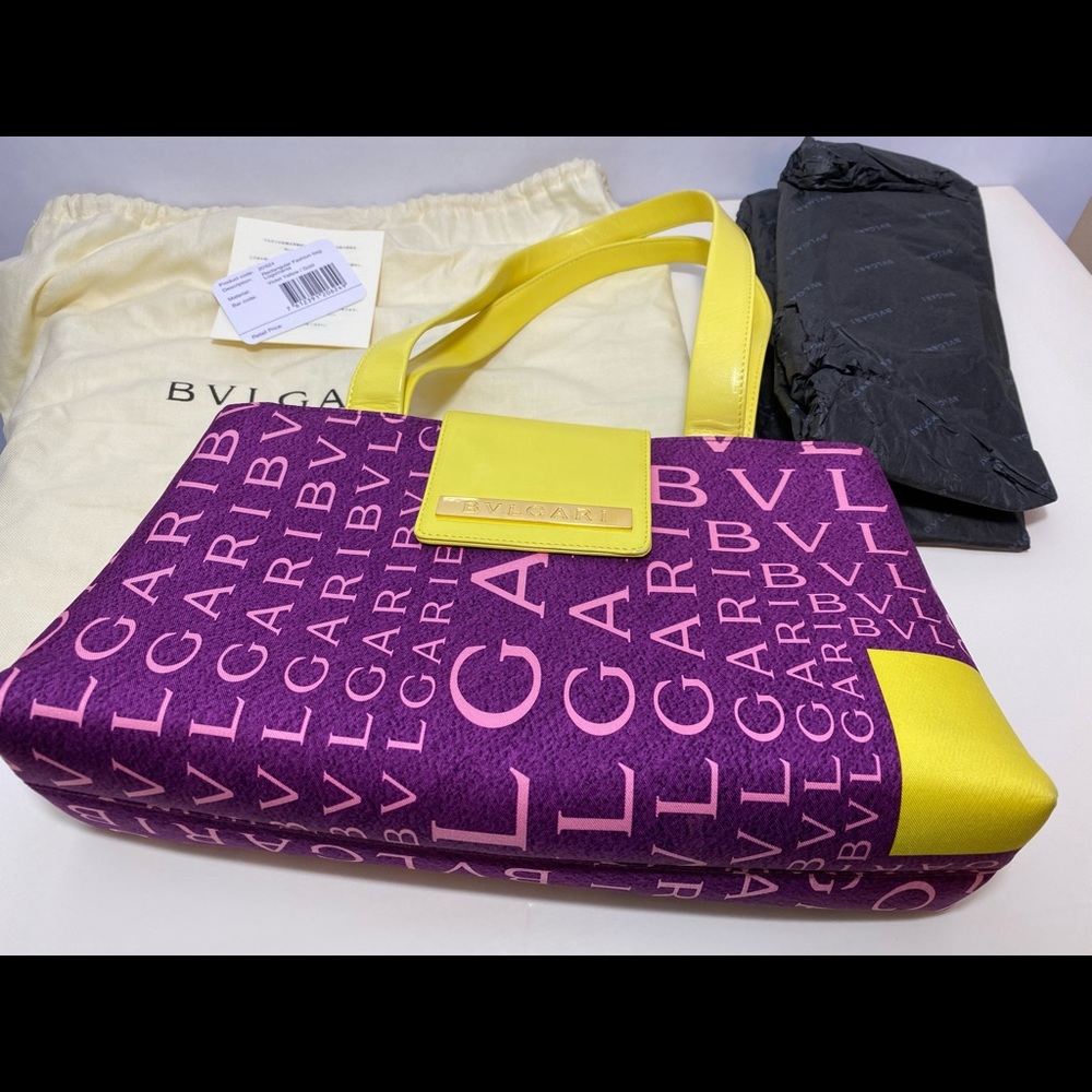 Vintage BVLGARI logomania Monogram Bag, NWT